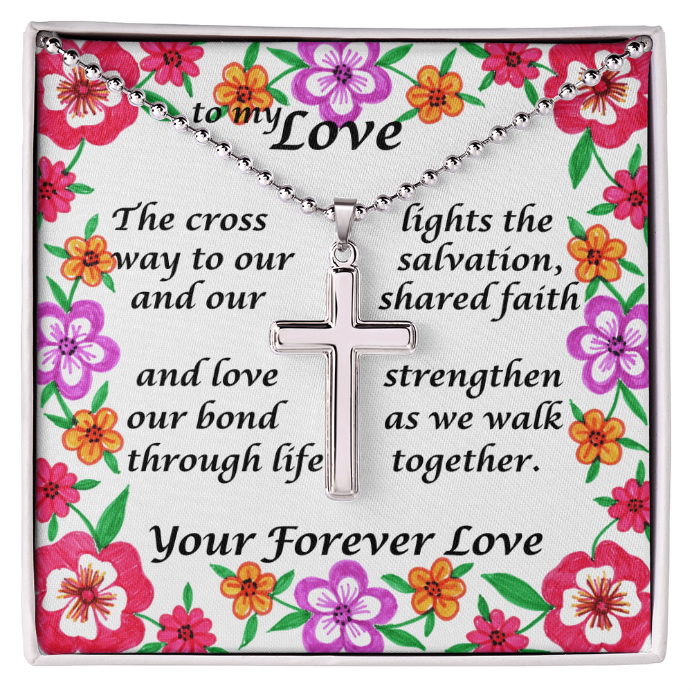 Cross Pendant-Gift Proclaiming Our Faith and Our Love