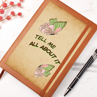 Load image into Gallery viewer, Tell Me All About It Journal