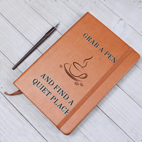 Load image into Gallery viewer, GRAB A PEN AND FIND A QUIET PLACE JOURNAL