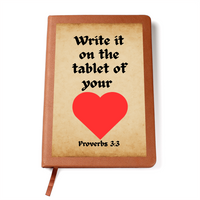 Load image into Gallery viewer, Write it on the Tablet of your Heart Journal