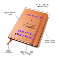 Load image into Gallery viewer, Grab  A Pen and Find A Quiet Place Journal