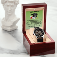 Load image into Gallery viewer, Openwork Watch for Special Graduate