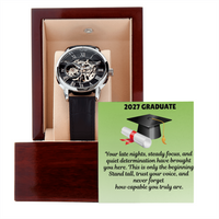 Load image into Gallery viewer, Openwork Watch for Special Graduate