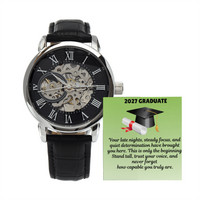 Load image into Gallery viewer, Openwork Watch for Special Graduate
