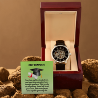 Load image into Gallery viewer, 2027 Openwork Watch for the Graduate