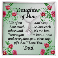 Load image into Gallery viewer, A Love She'll Carry Forever--From Dad