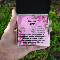Load image into Gallery viewer, Happy Mother's Day: To the B.E.S.T. Mom Ever-Alluring Necklace Pendant
