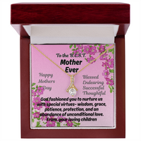 Load image into Gallery viewer, Happy Mother's Day: To the B.E.S.T. Mom Ever-Alluring Necklace Pendant
