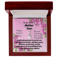 Load image into Gallery viewer, Happy Mother's Day: To the B.E.S.T. Mom Ever-Alluring Necklace Pendant