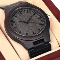 Load image into Gallery viewer, Wooden Graduation Watch for my favorite W.O.R.S.T. 2027 Graduate