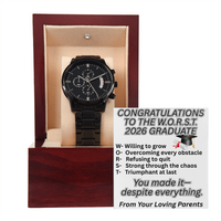 Load image into Gallery viewer, W.O.R.S.T. 2026 Graduate Gift Watch