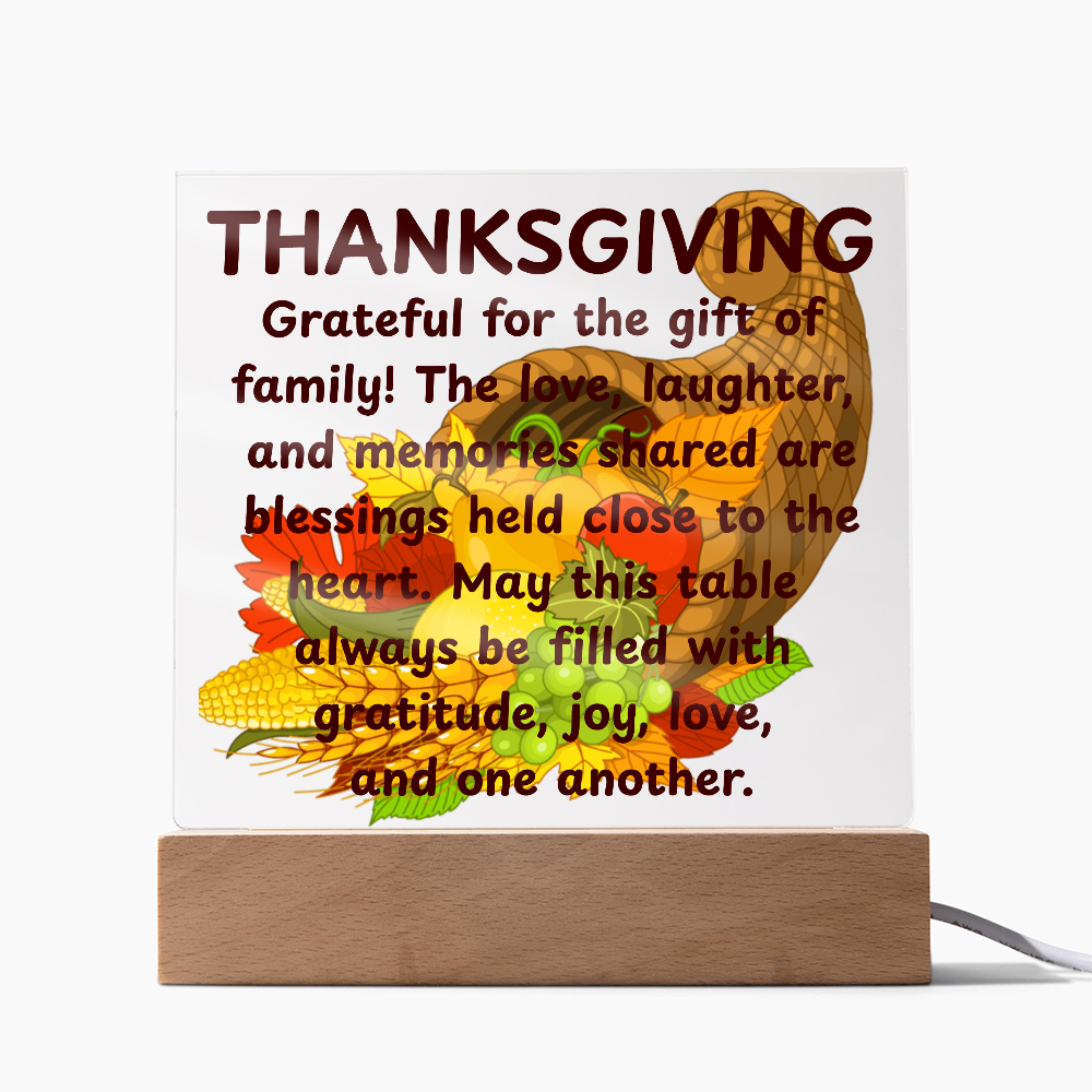 Thanksgiving Cornucopia of Gratitude