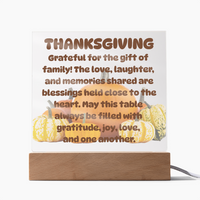 Load image into Gallery viewer, Giving Thanks Acrylic Plaque
