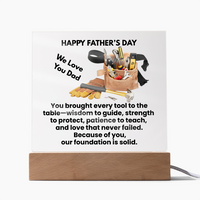 Load image into Gallery viewer, We Love You Dad - Happy Father's Day Square Acrylic