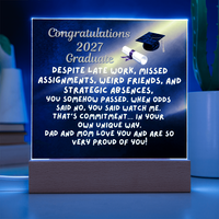 Load image into Gallery viewer, To our Unique 2027 Graduate