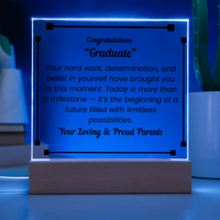 Load image into Gallery viewer, Graduate Congratulations-From Loving &amp; Proud Parents
