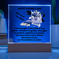 Load image into Gallery viewer, We Love You Dad - Happy Father's Day Square Acrylic