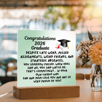 Load image into Gallery viewer, Congratulations 2026 Graduate -Square Acrylic