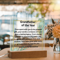 Load image into Gallery viewer, Grandfather of the Year Acrylic Award
