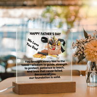 Load image into Gallery viewer, We Love You Dad - Happy Father's Day Square Acrylic