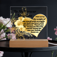 Load image into Gallery viewer, A Gold Valentine That Says What Words Alone Cannot