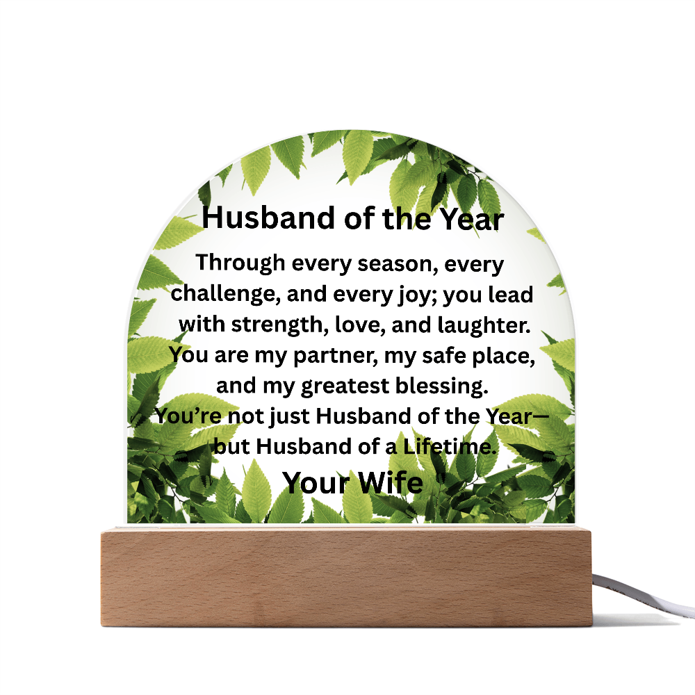Husband of the Year Award