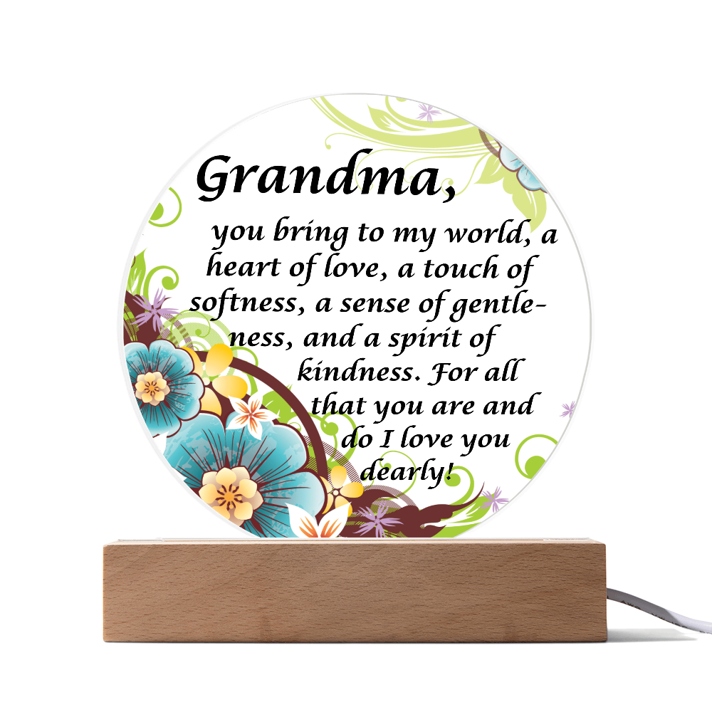 Grandma-I Love You Dearly