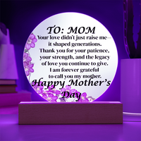 Load image into Gallery viewer, Happy Mother's Day Acrylic Plaque