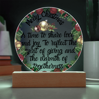 Load image into Gallery viewer, Merry Christmas Time Acrylic Plaque
