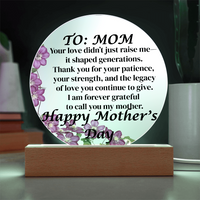 Load image into Gallery viewer, Happy Mother's Day Acrylic Plaque