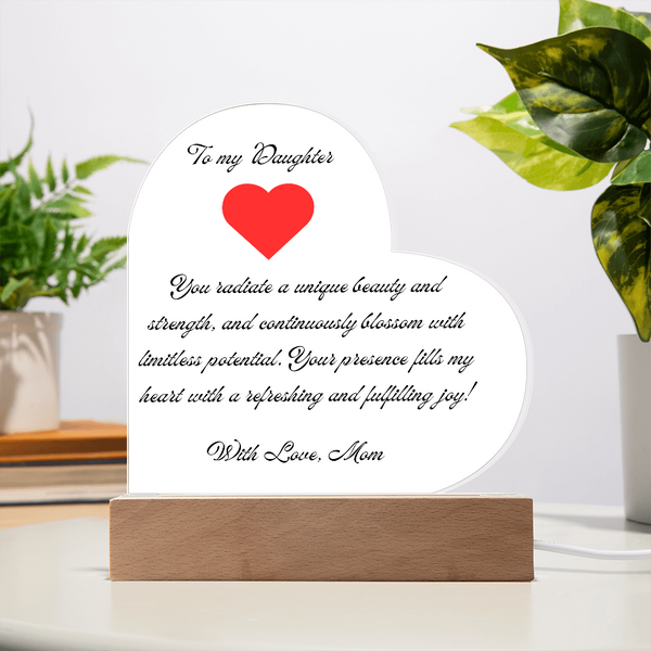 To  My Daughter-Token of my Love
