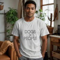 Load image into Gallery viewer, 'Dogs > People' T-shirt