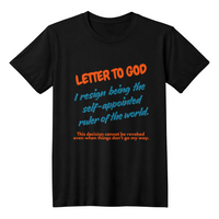 Load image into Gallery viewer, Letter to God T-Shirt for Controllers