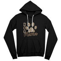 Load image into Gallery viewer, Dog Mama Paw Print design Hoodie