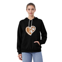 Load image into Gallery viewer, My heart, His paw print 'Hoodie'