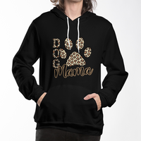 Load image into Gallery viewer, Dog Mama Paw Print design Hoodie
