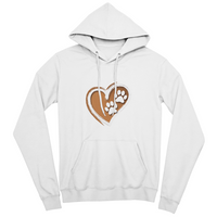 Load image into Gallery viewer, My heart, His paw print 'Hoodie'