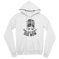 Load image into Gallery viewer, Kinda Busy Being A Dog Mom Hoodie