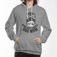 Load image into Gallery viewer, Kinda Busy Being A Dog Mom Hoodie