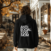 Load image into Gallery viewer, Anti-Social Dog Mom Pullover Hoodie