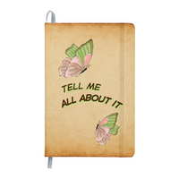 Load image into Gallery viewer, Tell Me All About It Ambassador Bound Journal