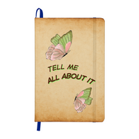 Load image into Gallery viewer, Tell Me All About It Ambassador Bound Journal