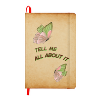 Load image into Gallery viewer, Tell Me All About It Ambassador Bound Journal