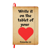 Load image into Gallery viewer, "Write it on the tablet of your Heart" Ambassador Journal