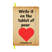Load image into Gallery viewer, "Write it on the tablet of your Heart" Ambassador Journal