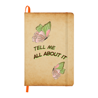 Load image into Gallery viewer, Tell Me All About It Ambassador Bound Journal