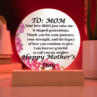 Load image into Gallery viewer, Happy Mother's Day Acrylic Plaque