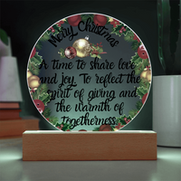Load image into Gallery viewer, Merry Christmas Time Acrylic Plaque
