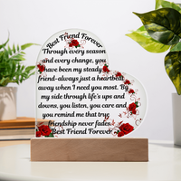 Load image into Gallery viewer, Red Roses for my Best Friend Forever