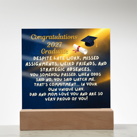 Load image into Gallery viewer, To our Unique 2027 Graduate